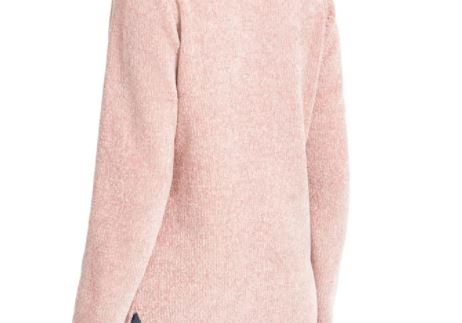Karen Scott Women's V Neck Chenille Sweater Medium Red Size Medium