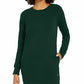 Ideology Women's Long Sleeve Tunic Dark Green Size X-Large