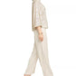 Alfani Women's Petite Snake-Embossed Wide-Leg Pants Med Brown Size 0