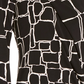 Alfani Women's Printed Pleat Front Top Black Size Small