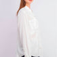 Charter Club Women's Woven Solid Tencel Shirt White Size Large