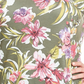 Ideology Women's Palm Floral Print Top Green Size 3X