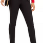 INC International Concepts Women's Bow Detailed Tapered Ankle Pants Black Size 2