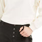 Bar III Women's Shine Stripe Sweatshirt White Size XX-Large