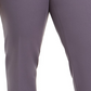 Anne Klein Women's Plus Size Flat-Front Stretch Pants Gray Size 24W