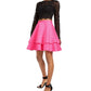 City Studios Juniors' 2-Pc. Lace Top & Satin Skirt Dress Lt/Paspink Size 1
