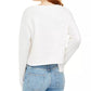 Love Tribes Juniors' Coca Cola Graphic Sweatshirt White Size Extra Large