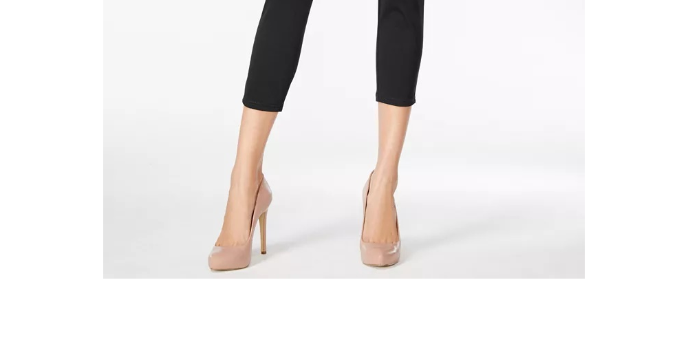 Style & Co Women's Pull On Twill Capri Leggings  Black Size X-Small