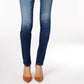 INC International Concepts Women's Petite Skinny Jeans Blue Size 6 Petite