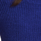 1.STATE Women's Mock Neck Terry Yarn Sweater Navy Sea Blue
