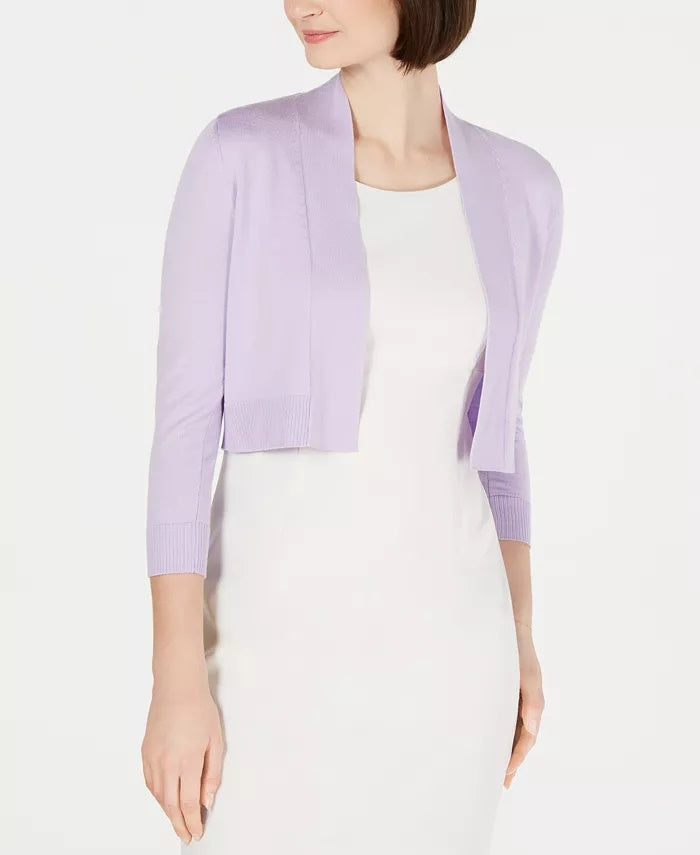 Calvin Klein Women's Shrug Cardigan Blue Size Small