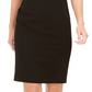 Calvin Klein Women's Imitation Pearl Trim Sheath Dress Black Size 2