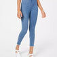 Rewash Junior's Frayed Jeggings Blue Size 7