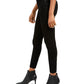 Rewash Junior's Velvet Leopard Jeans Black Size 3
