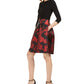 Jessica Howard Women's Pleated-Skirt Fit & Flare Dress Charcoal Size 18