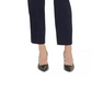 Calvin Klein Women's D-Ring Belt Pants Blue Size 14