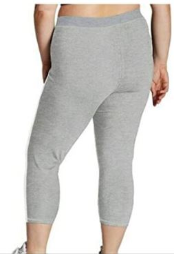 Champion Women's Heritage Warm Up Ankle Pants Grey Size 2X