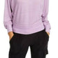 Crave Fame Juniors' Dolman-Sleeved Sweatshirt Purple Size Medium