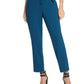 DKNY Women's Belted Essex Ankle Pant Blue Size 6