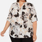 calvin-klein-womens-plus-size-printed-roll-tab-top-gray-size-3x