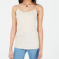 Maison Jules Women's Adjustable Camisole Beige Size XX-Large