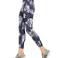 Ideology Women's Botanic Printed Leggings Navy Size Extra Small