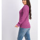 Karen Scott Women's Cotton V Neck Sweater Pink Size Small