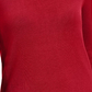 JM Women's Collection Button-Cuff Crewneck Sweater Medium Red Size Small