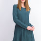 Style & Co Women's High-Low Tunic Sweater Med Green Size Small
