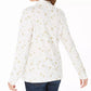 Karen Scott Women's Snowy Glory Mock-Neck Top White Size XX Large