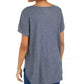 Style & Co Women's Love Graphic T-Shirt Grey Size Medium