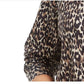 Ideology Women's Plus Printed RoundHem Hoodie Beige khaki Size 3X