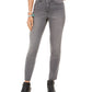 Style & Co Women's Curvy Fit Skinny Bling Pocket Jeans Charcoal Size 4