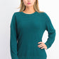 Style & Co Women's Mixed-Stitch Sweater Green Size Extra Large