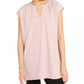 Alfani Women's Cap Sleeve Tunic Pink Size Small