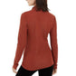 INC International Concepts Women's Shimmer Turtleneck Red Size Extra Large