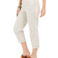 Style & Co Women's Chino Capri Pants Beige Size 8