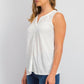 Style & Co Women's Button-Down Tank Top White Size Large