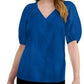 Alfani Women's Smocked-Shoulder Top Dark Blue Size XX Large