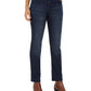 Style & Co Women's  Modern Straight Mid Rise Jeans Blue Size 18