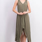 Style & Co Women's Handkerchief-Hem Dress Green Size Large