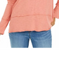 Style & Co Women's Cotton High-Low Top Pink Size Small