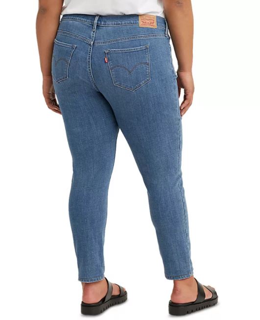 Levi's Women's 711 Plus Skinny Jeans Blue Size 16W