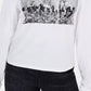 Love Tribe Junior's Cotton Friends Graphic T-Shirt White Size X-Large