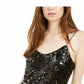 Leyden Women's Sequin Camisole Black Size X-Large