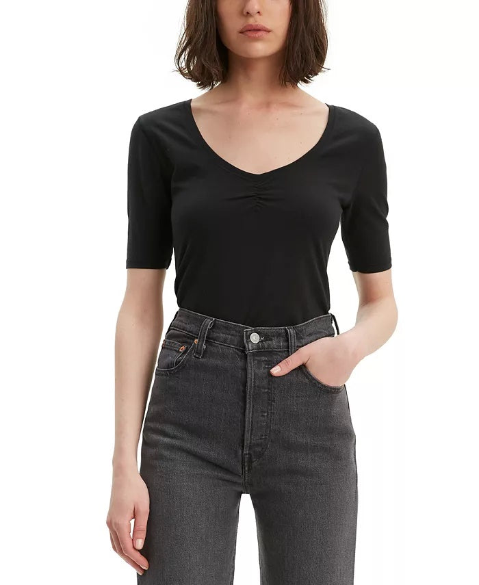 Levi's Women's Cecilia T-Shirt Black Size X-Small