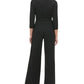 Tommy Hilfiger Women's Grommet Neck Jumpsuit Black Size 2