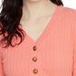 Sanctuary Women's Aiden Button-Up Top Pink Size Small