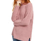 Hippie Rose Juniors' Mock-Neck Chenille Sweater Purple Size X-Small