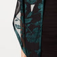INC International Concepts Women's Contrast Floral Burnout Wrap Green Size Regular